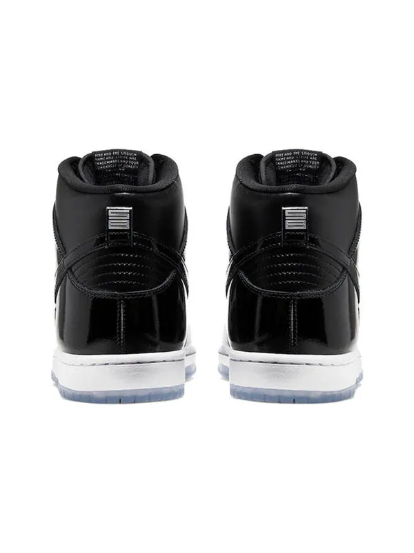 Кроссовки sb dunk высокие prm Nike — изображение 4 из 4, черный/белый