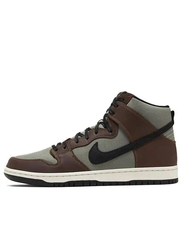 Кроссовки sb dunk high pro Nike — изображение 1 из 4, коричневый/черный