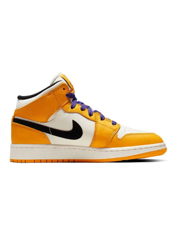 Кроссовки 1 средние Air Jordan — изображение 2 из 4, золото
