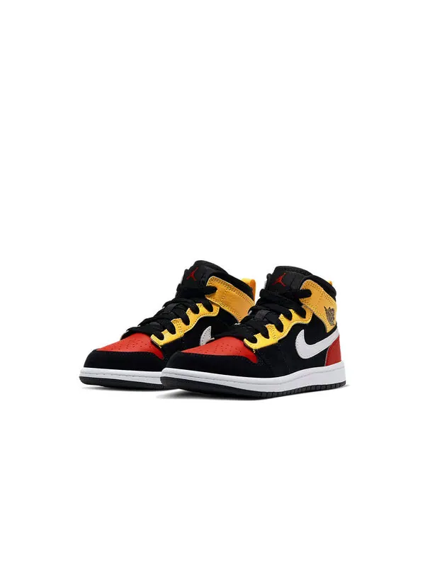 Кроссовки 1 средний размер Air Jordan — изображение 3 из 4, черный