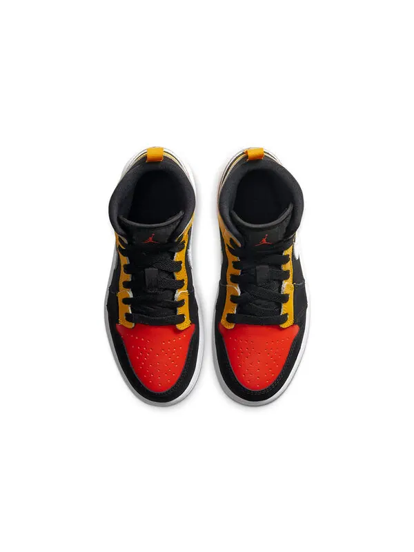 Кроссовки 1 средний размер Air Jordan — изображение 4 из 4, черный