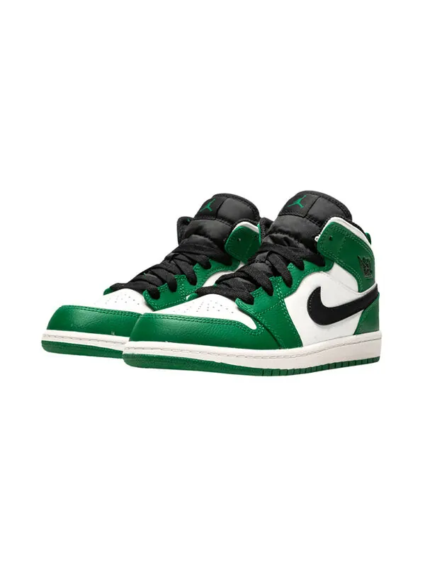 Кроссовки 1 средний размер Air Jordan — изображение 2 из 4, зеленый