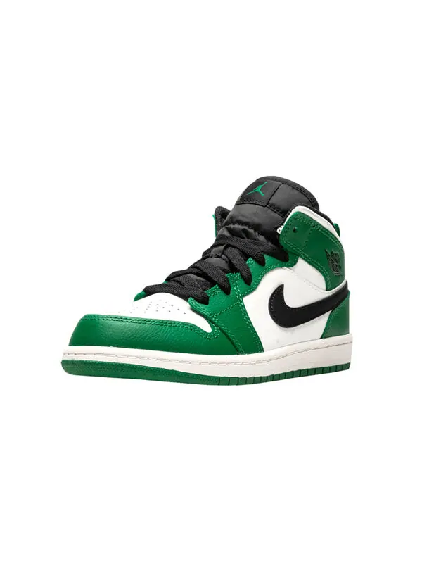 Кроссовки 1 средний размер Air Jordan — изображение 4 из 4, зеленый