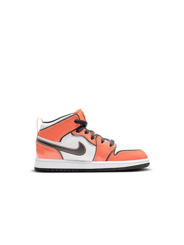 Кроссовки 1 средний размер Air Jordan — изображение 2 из 4, оранжевый