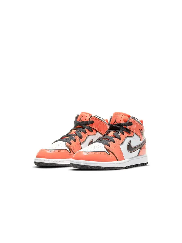 Кроссовки 1 средний размер Air Jordan — изображение 3 из 4, оранжевый