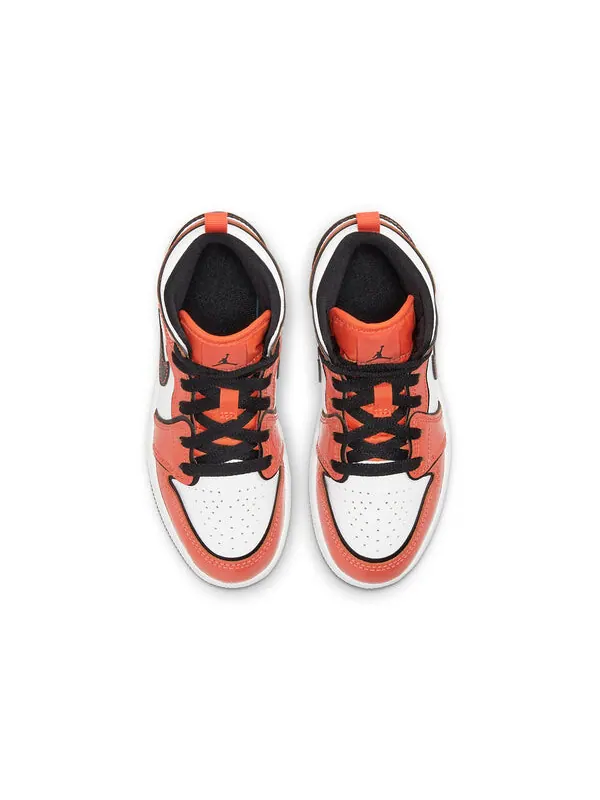Кроссовки 1 средний размер Air Jordan — изображение 4 из 4, оранжевый