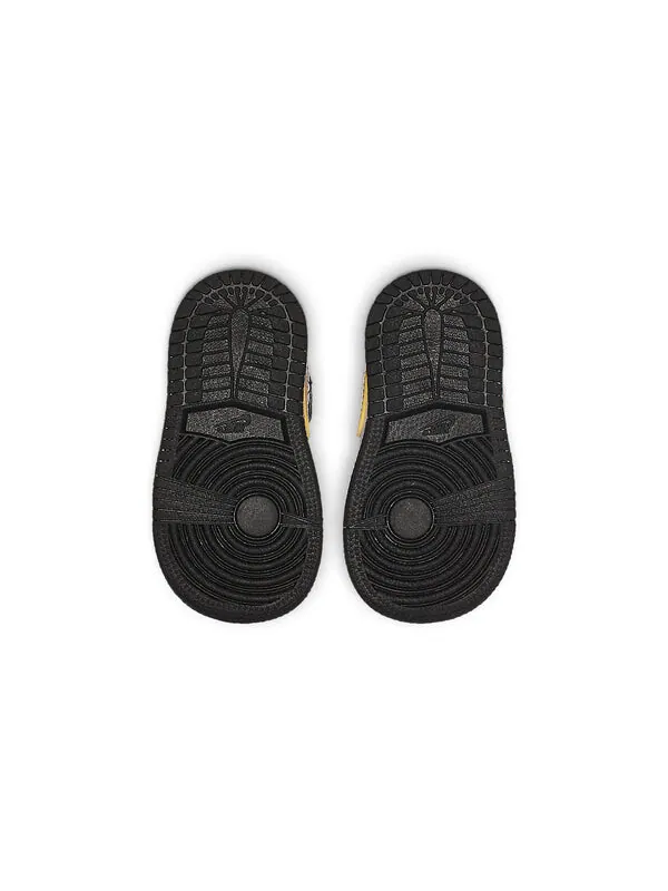 Кроссовки 1 средний патент Air Jordan — изображение 3 из 3, черный/золотистый/белый