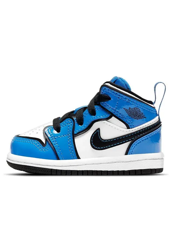 Кроссовки 1 средний размер Air Jordan — изображение 1 из 4, черный/синий