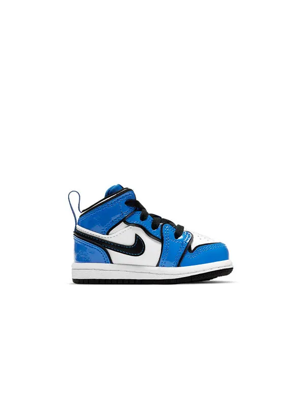 Кроссовки 1 средний размер Air Jordan — изображение 2 из 4, черный/синий