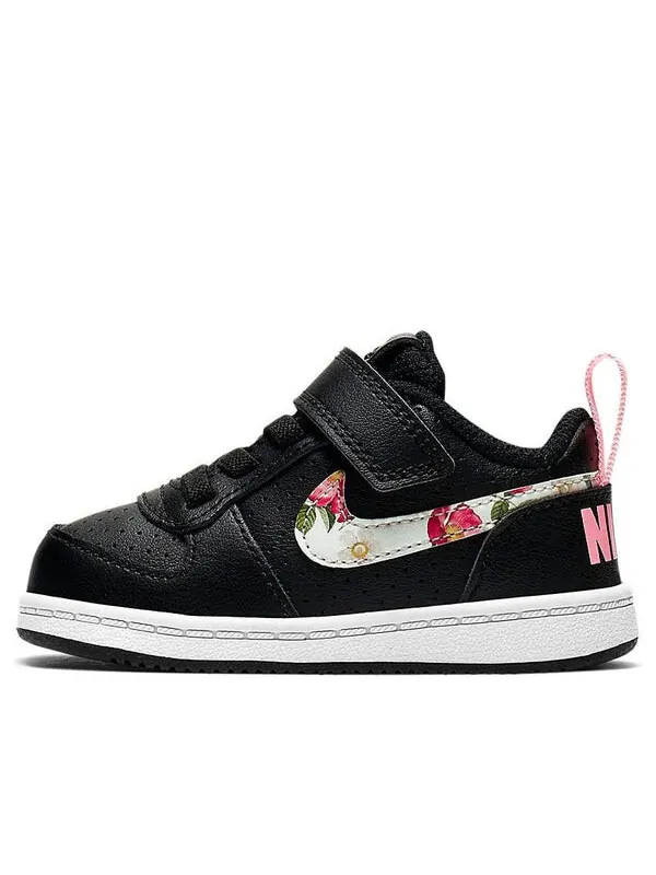 Кроссовки Court Borough Low VF Nike — изображение 1 из 3, черный/розовый