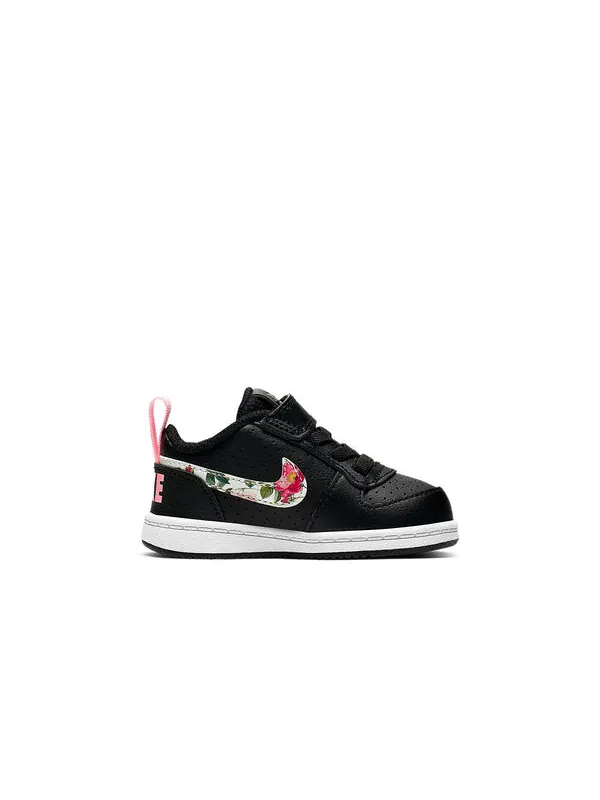 Кроссовки Court Borough Low VF Nike — изображение 2 из 3, черный/розовый