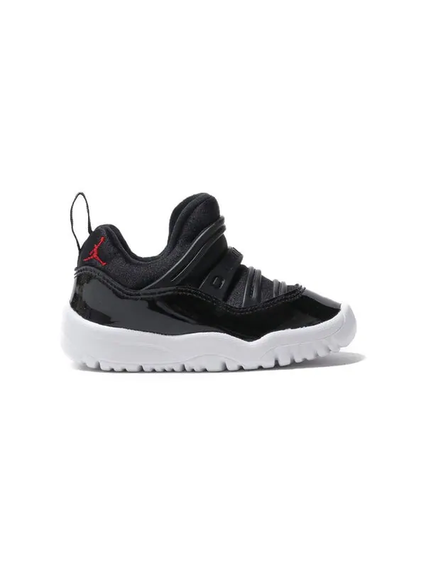 Кроссовки 11 ретро little flex Air Jordan — изображение 2 из 4, черный/белый-красный