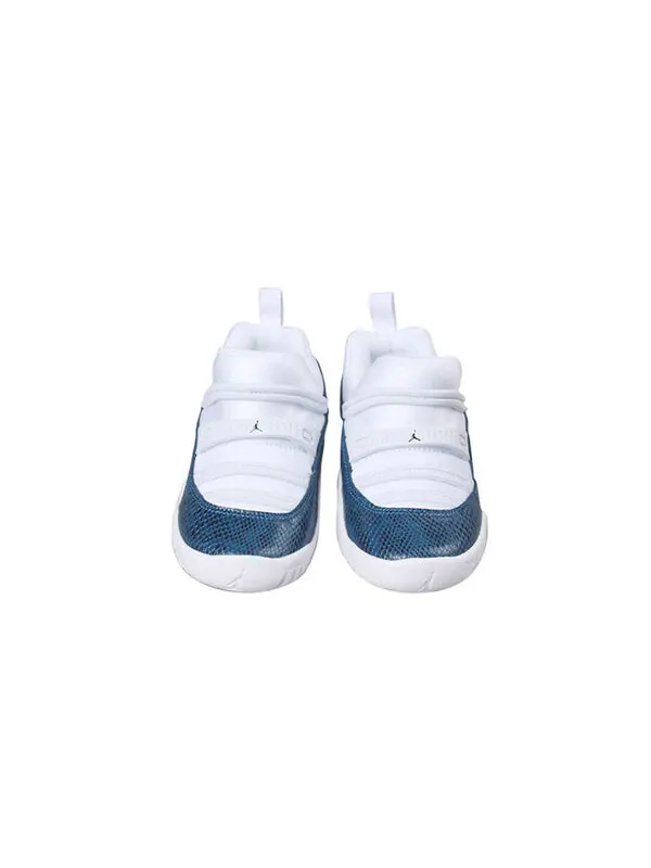 Кроссовки 11 ретро little flex Air Jordan — изображение 3 из 4, белый/темно-синий-черный