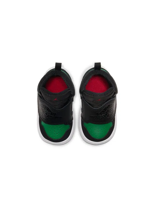 Кроссовки 1 небо Air Jordan — изображение 3 из 4, черный/зеленый