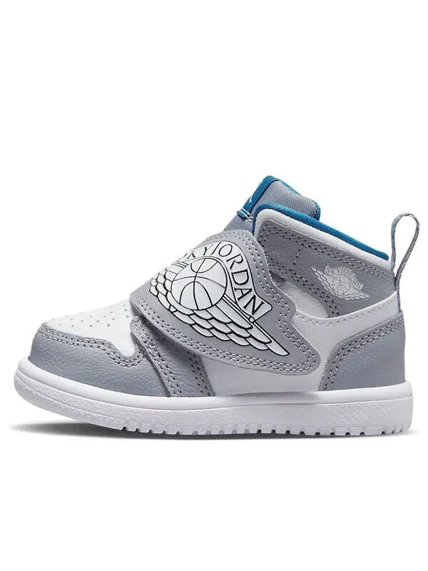Кроссовки sky jordan 1 Air Jordan — изображение 1 из 4, серый/белый/синий