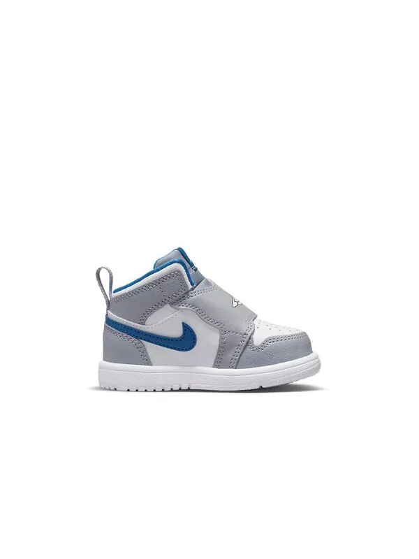 Кроссовки sky jordan 1 Air Jordan — изображение 2 из 4, серый/белый/синий