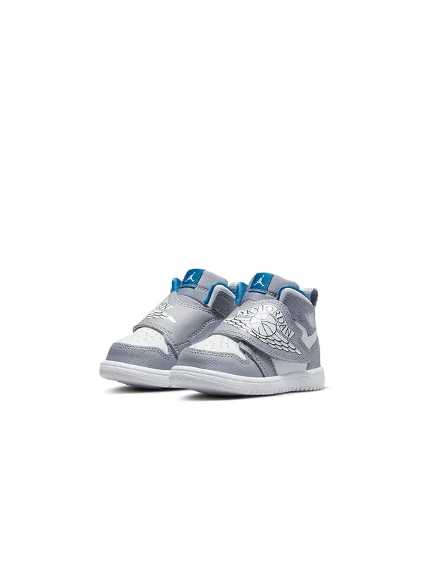 Кроссовки sky jordan 1 Air Jordan — изображение 3 из 4, серый/белый/синий