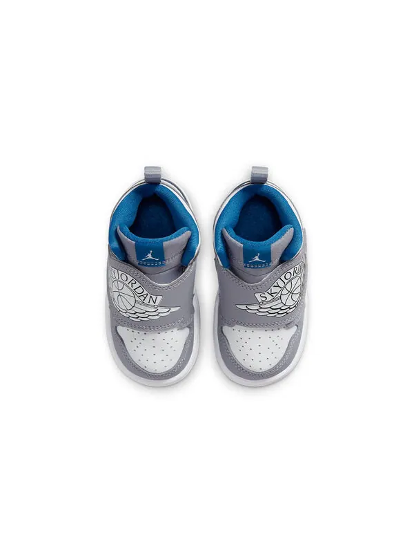 Кроссовки sky jordan 1 Air Jordan — изображение 4 из 4, серый/белый/синий