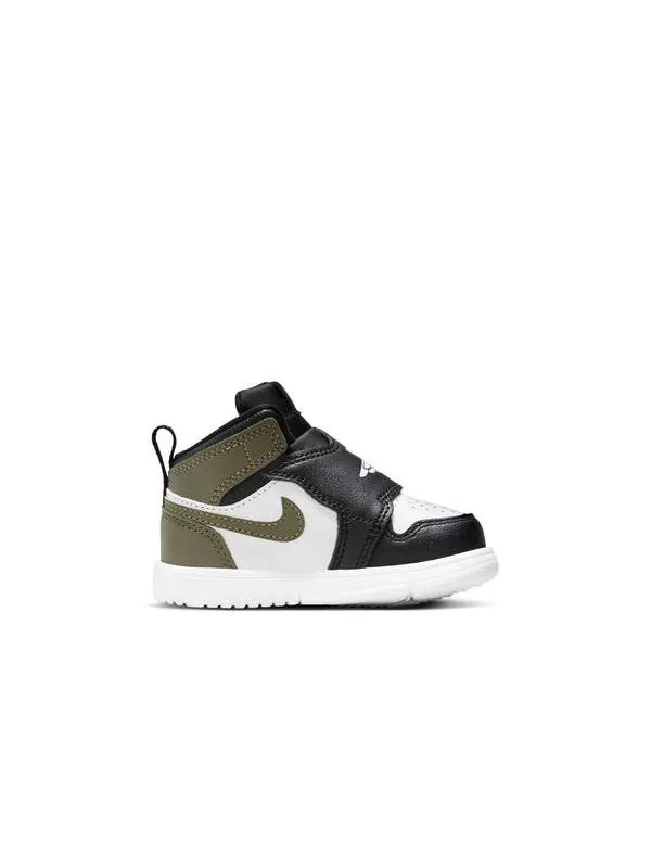 Кроссовки sky jordan 1 Air Jordan — изображение 2 из 4, черный/белый/оливковый