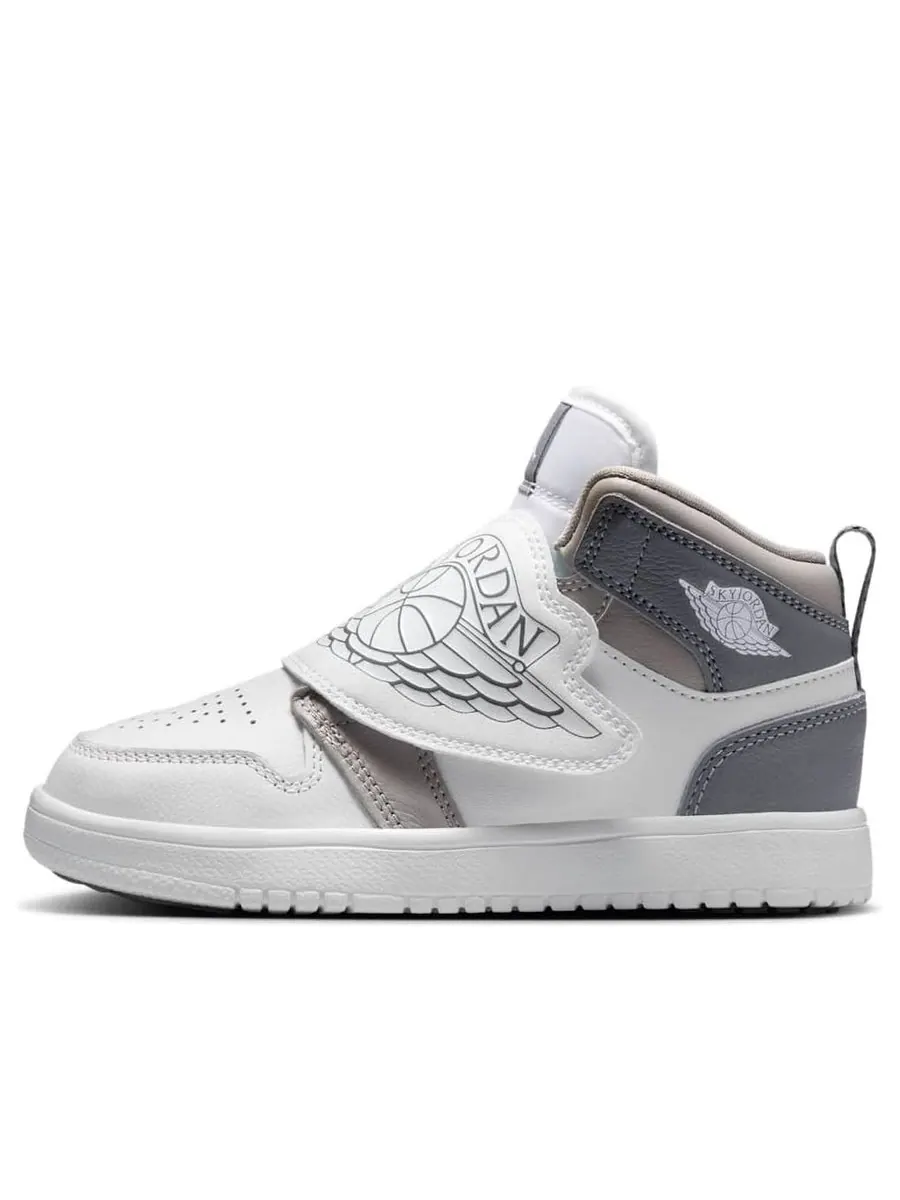 Кроссовки (PS) Air Jordan Sky Jordan 1 'Medium Grey White Cool Grey' — изображение 1 из 6, серый