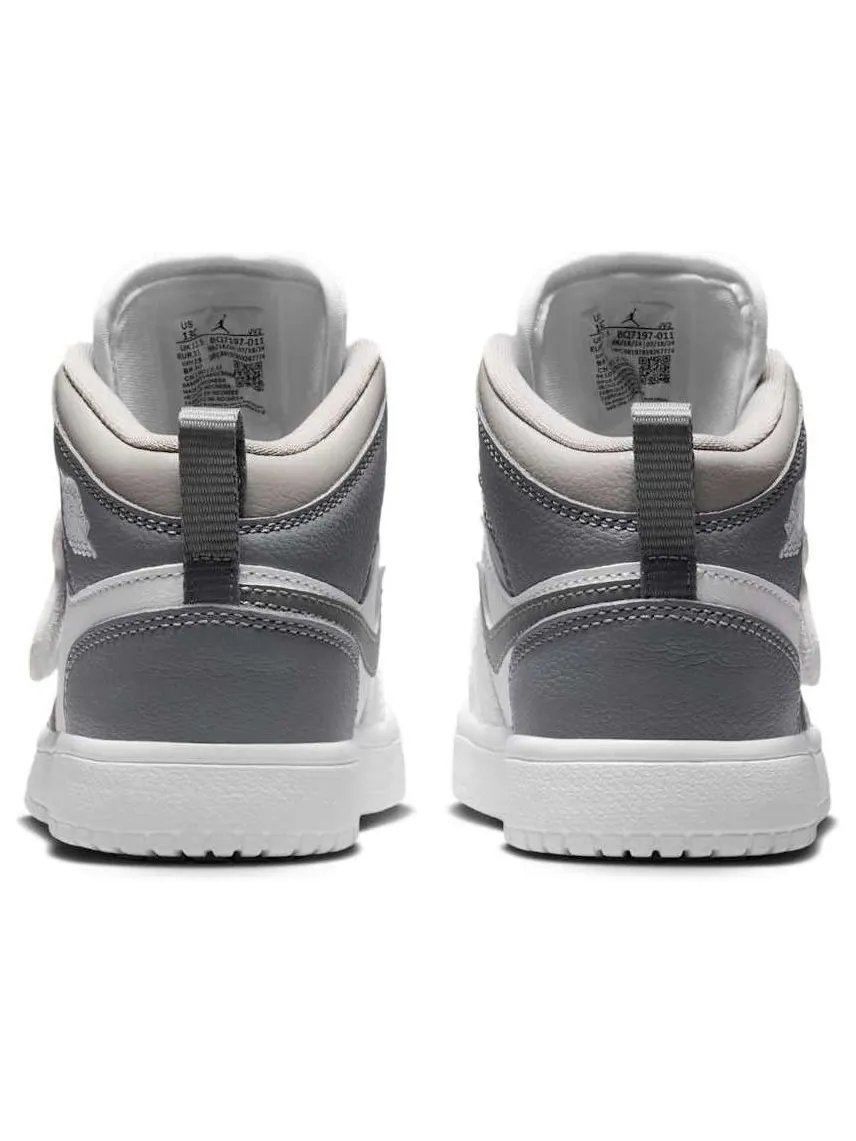 Кроссовки (PS) Air Jordan Sky Jordan 1 'Medium Grey White Cool Grey' — изображение 5 из 6, серый