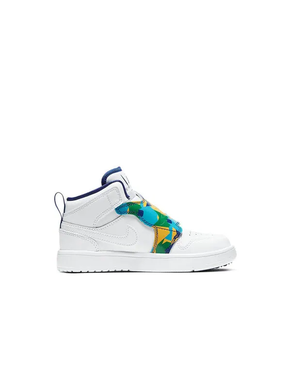 Кроссовки небо 1 Air Jordan — изображение 2 из 4, белый/мульти
