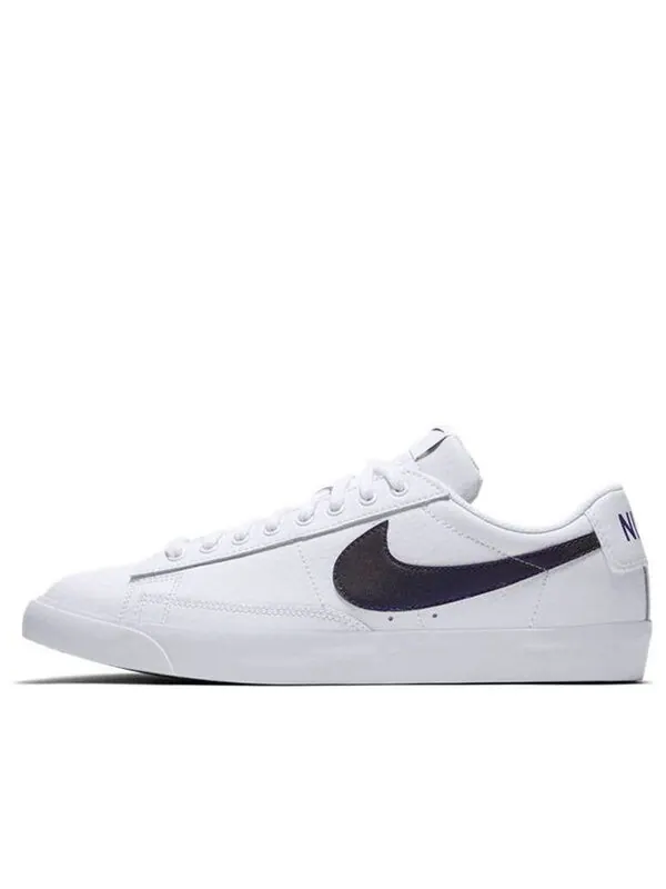 Кроссовки блейзер низкий prm su19 Nike — изображение 1 из 4, белый/фиолетовый-красный
