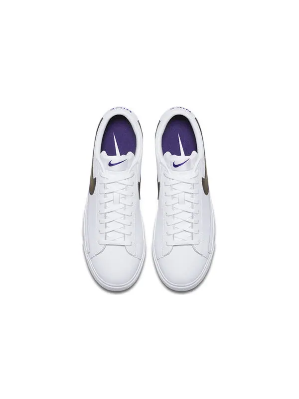 Кроссовки блейзер низкий prm su19 Nike — изображение 4 из 4, белый/фиолетовый-красный