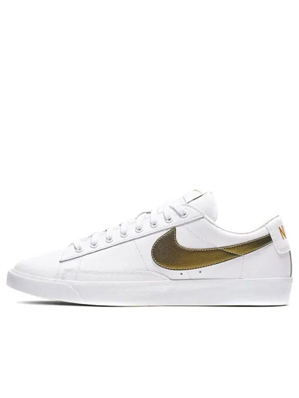 Кроссовки Nike Blazer — изображение 1 из 4, белый/золотистый