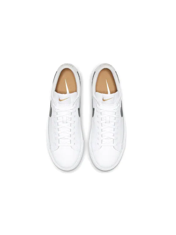 Кроссовки Nike Blazer — изображение 3 из 4, белый/золотистый