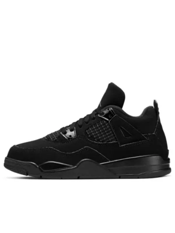 Кроссовки 4 ретро Air Jordan — изображение 1 из 4, черный/черный