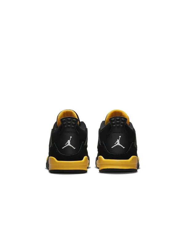Кроссовки 4 ретро Air Jordan — изображение 4 из 4, черный/желтый