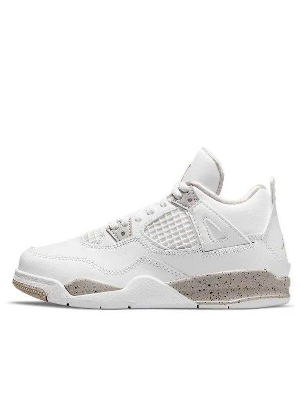 Кроссовки 4 ретро Air Jordan — изображение 1 из 4, белый/серый