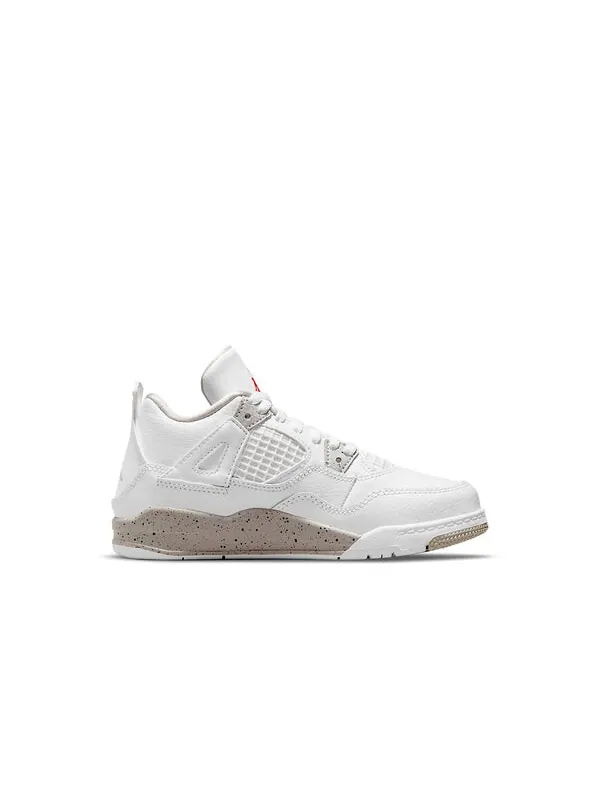 Кроссовки 4 ретро Air Jordan — изображение 2 из 4, белый/серый