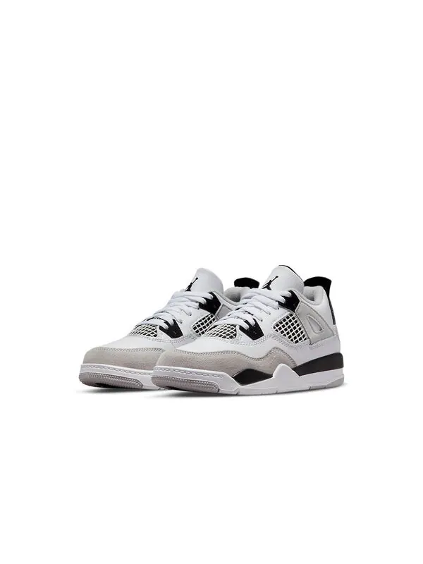 Кроссовки 4 ретро Air Jordan — изображение 3 из 4, белый/черный/серый
