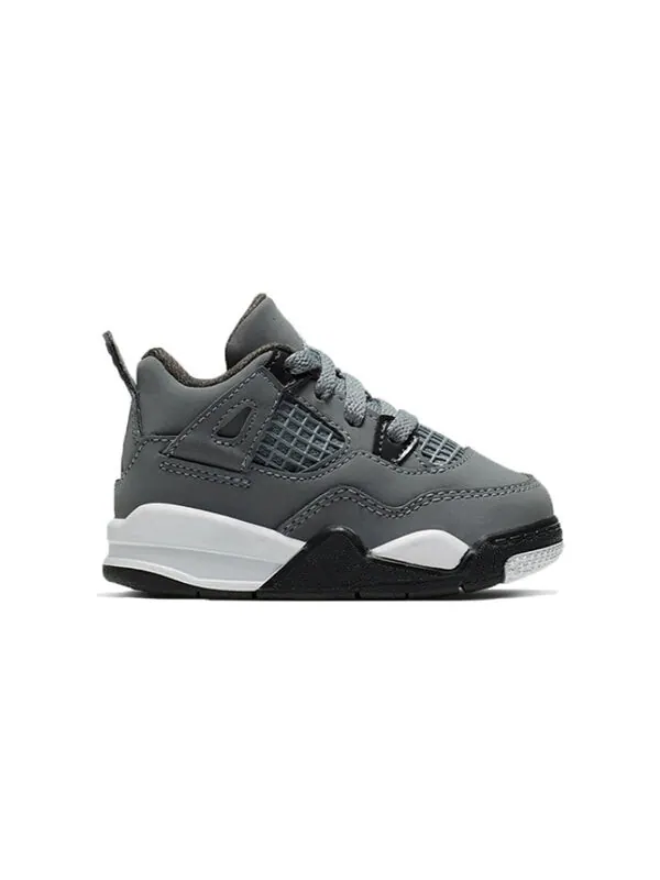 Кроссовки 4 ретро Air Jordan — изображение 2 из 4, серый/белый