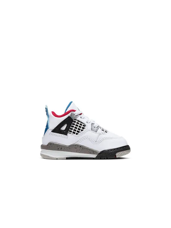 Кроссовки 4 ретро se Air Jordan — изображение 2 из 4, белый/синий/черный
