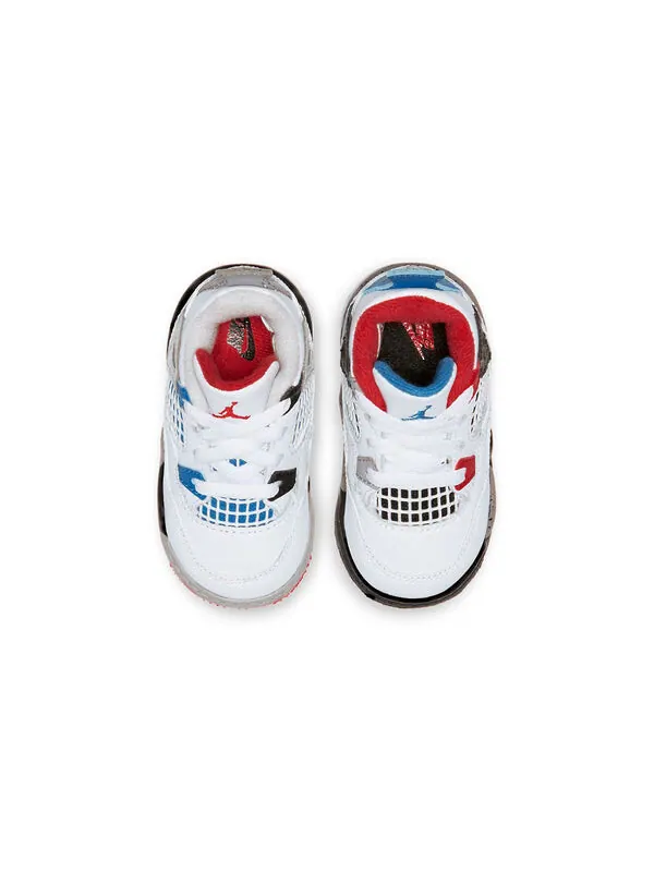 Кроссовки 4 ретро se Air Jordan — изображение 4 из 4, белый/синий/черный
