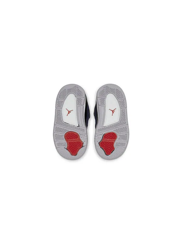 Кроссовки 4 ретро зима Air Jordan — изображение 4 из 4, синий/черный/белый