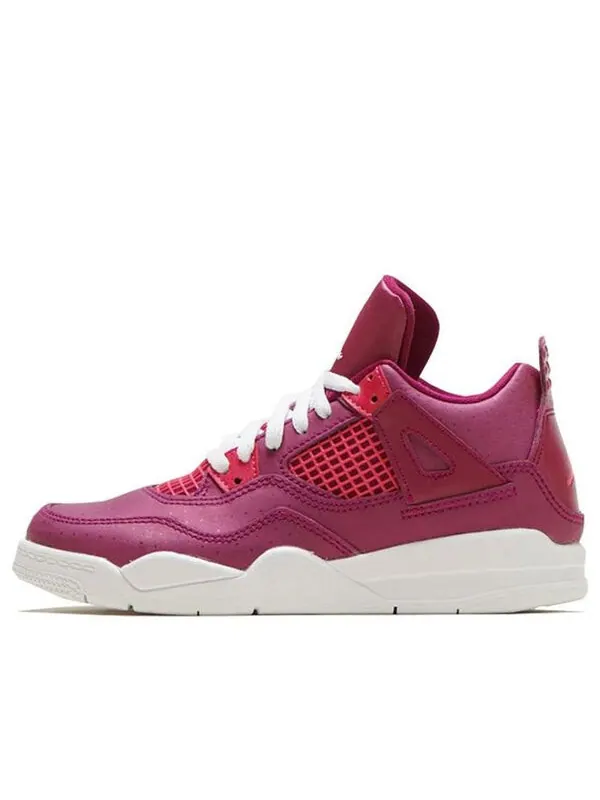 Кроссовки 4 ретро Air Jordan — изображение 1 из 4, фиолетовый/белый