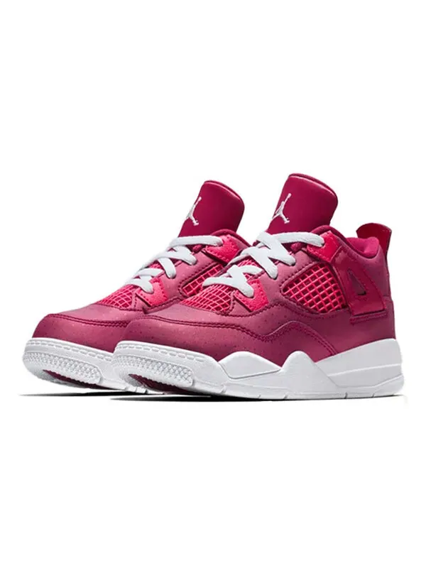 Кроссовки 4 ретро Air Jordan — изображение 2 из 4, фиолетовый/белый