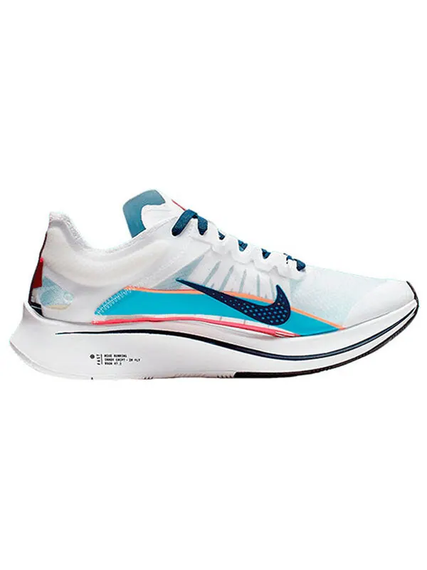 Кроссовки zoom fly sp Nike — изображение 2 из 4, белый/синий-черный