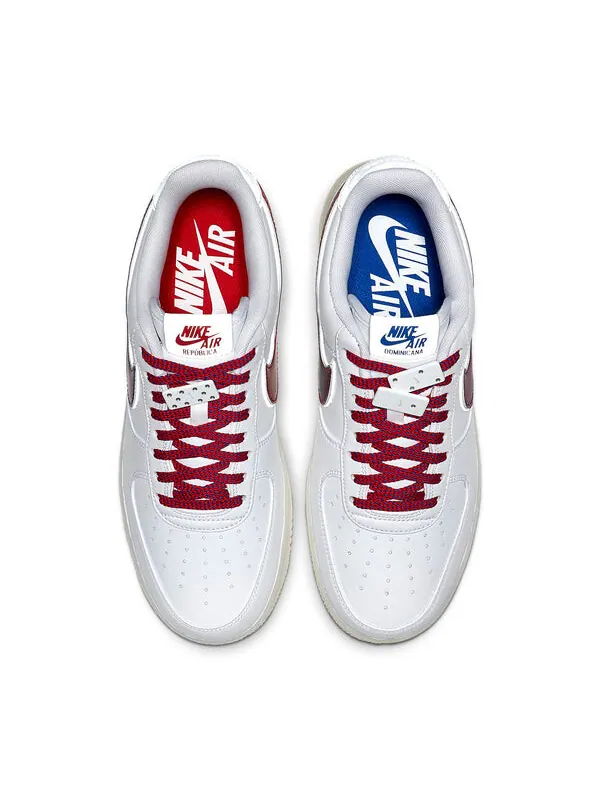 Кроссовки Air Force 1 Nike — изображение 4 из 4, белый/синий/красный