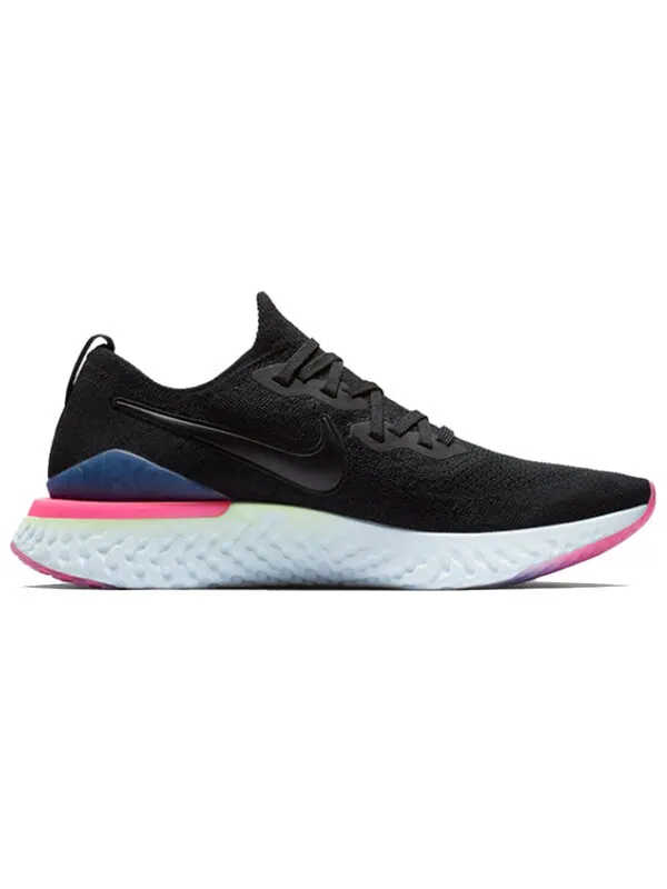 Кроссовки epic react flyknit 2 Nike — изображение 2 из 4, черный