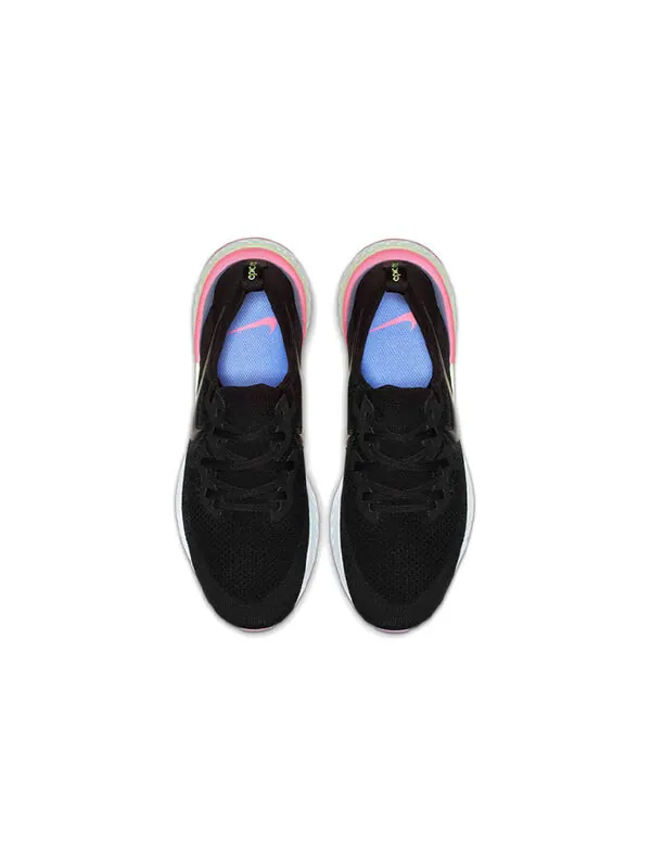 Кроссовки epic react flyknit 2 Nike — изображение 3 из 4, черный