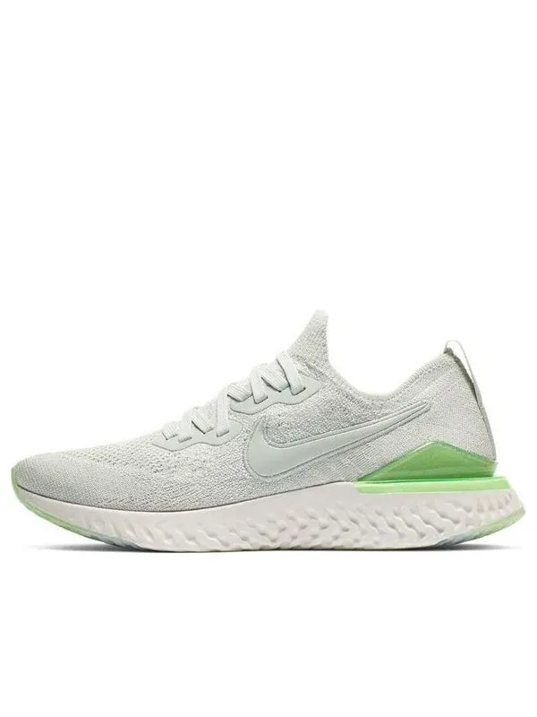 Кроссовки epic react flyknit 2 Nike — изображение 1 из 4, белый/зеленый