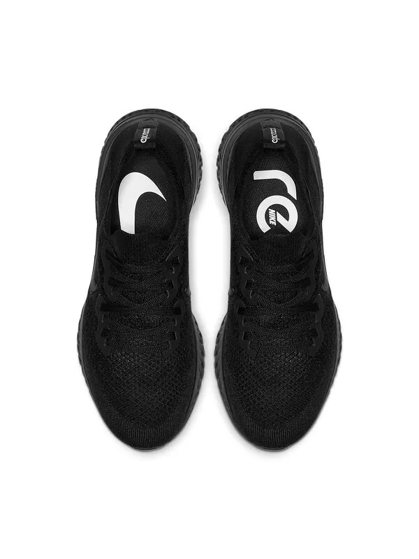 Кроссовки epic react flyknit 2 Nike — изображение 4 из 4, черный