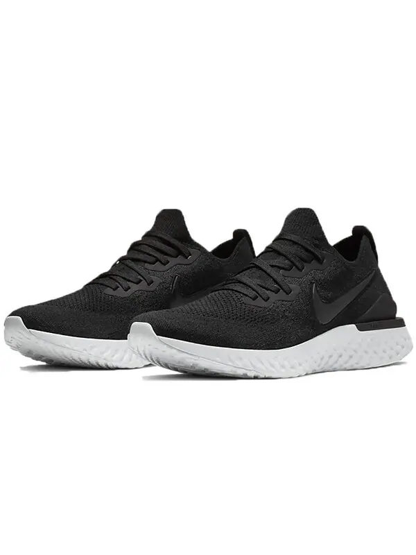 Кроссовки epic react flyknit 2 Nike — изображение 4 из 4, черный