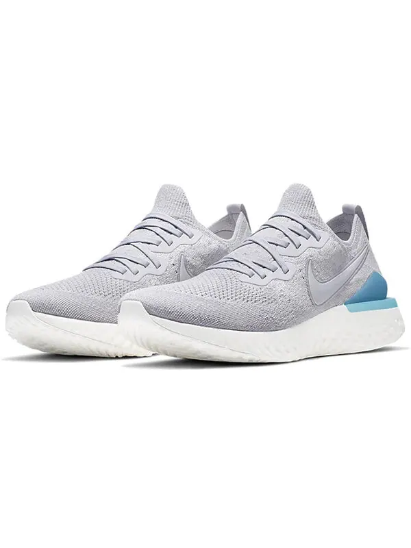 Кроссовки epic react flyknit 2 Nike — изображение 3 из 4, серый