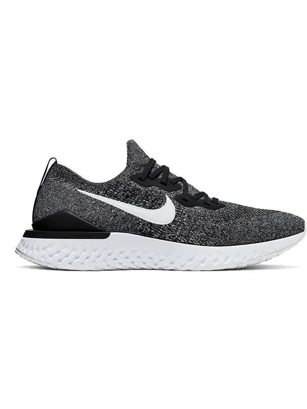 Кроссовки epic react flyknit 2 Nike — изображение 2 из 4, черный/белый
